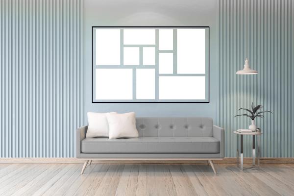 Wall decoration - hanging pictures correctly