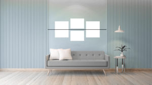 Ausrichten an der Mitte